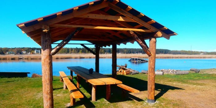 Piknika un atpūtas vietas Jūrmalā pie Lielupes