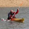 One person kayak rental & trade at Jurmala Waterski & Wakeboard park
