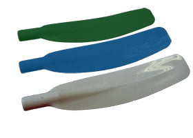 Oar plastic blade