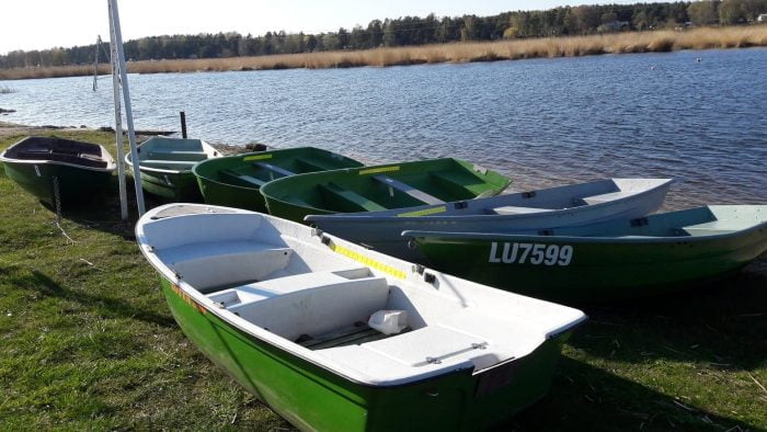 Paddle boat rental at Jurmala