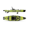 Solo fishing kayak HOBIE MIRAGE PRO ANGLER 14 360 DRIVE