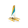 Одноместный каяк парусник HOBIE MIRAGE ADVENTURE ISLAND