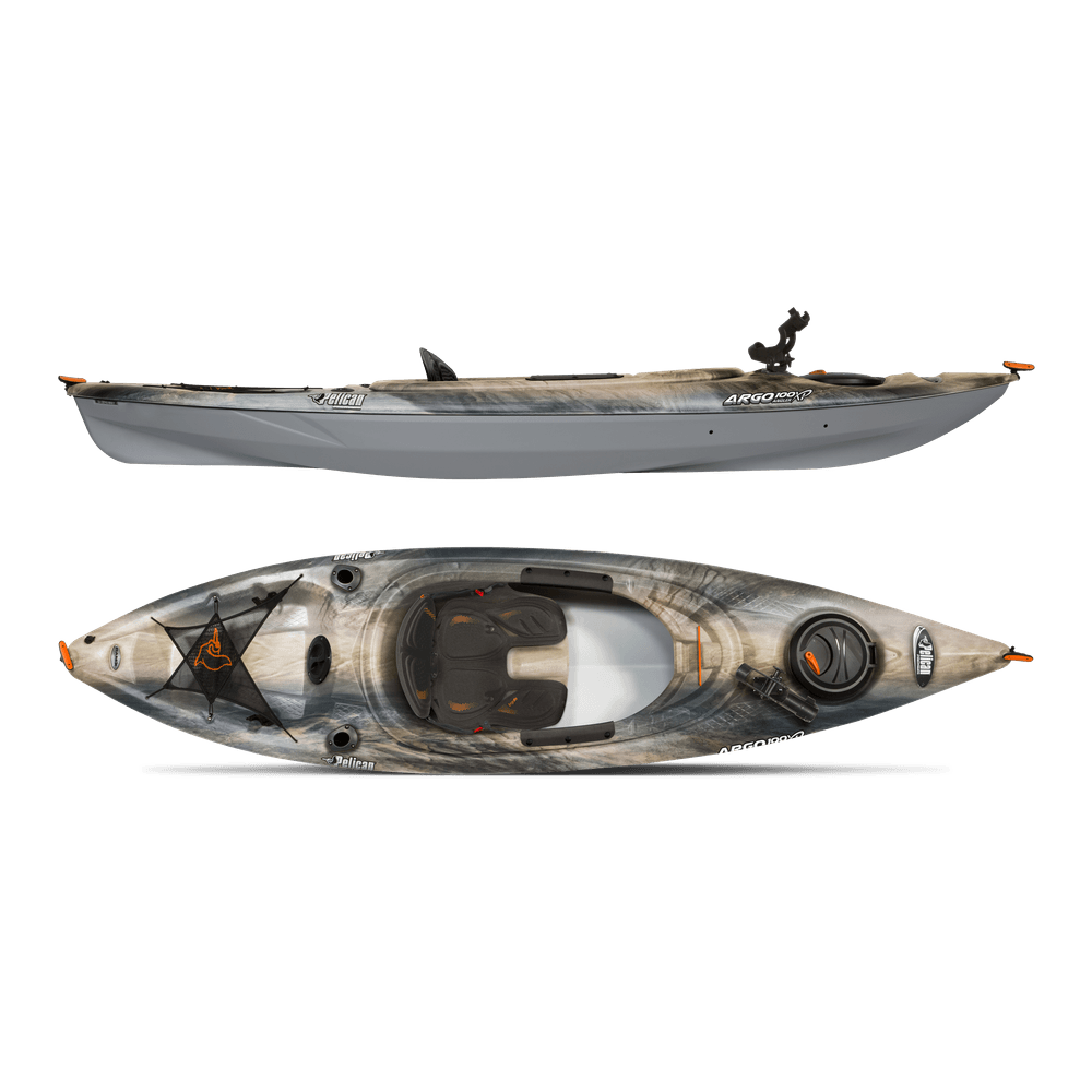 Vienvietīgs makšķerēšanas kajaks PELICAN ARGO 100X ANGLER