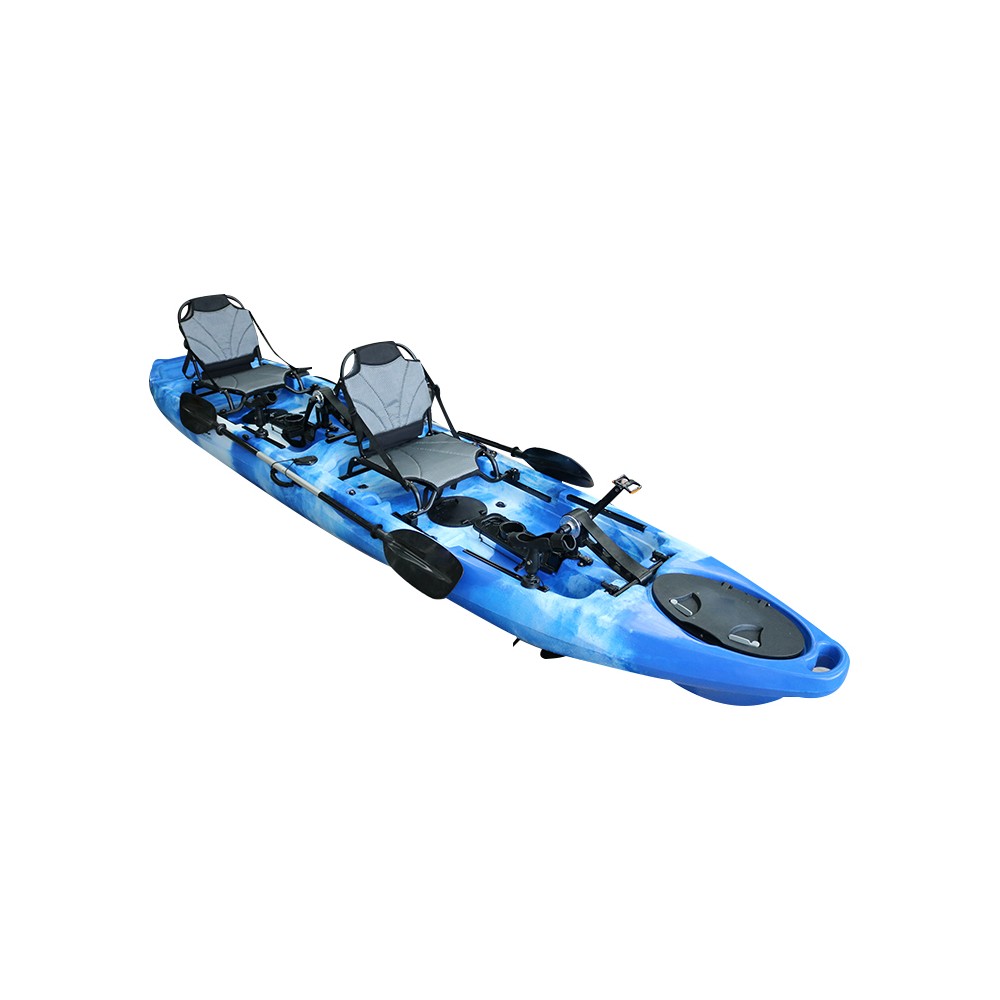 2 Seat Fishing kayak AMBER BREAM TANDEM 14.1 - Jurmalas Laivas