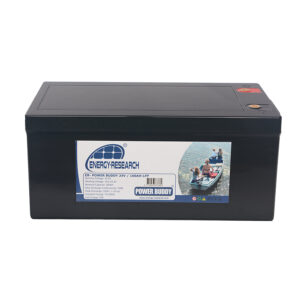 Litija akumulators Energy Research Lithium battery 24V 100AH Life PO4 BT with APP IP65 Waterproof
