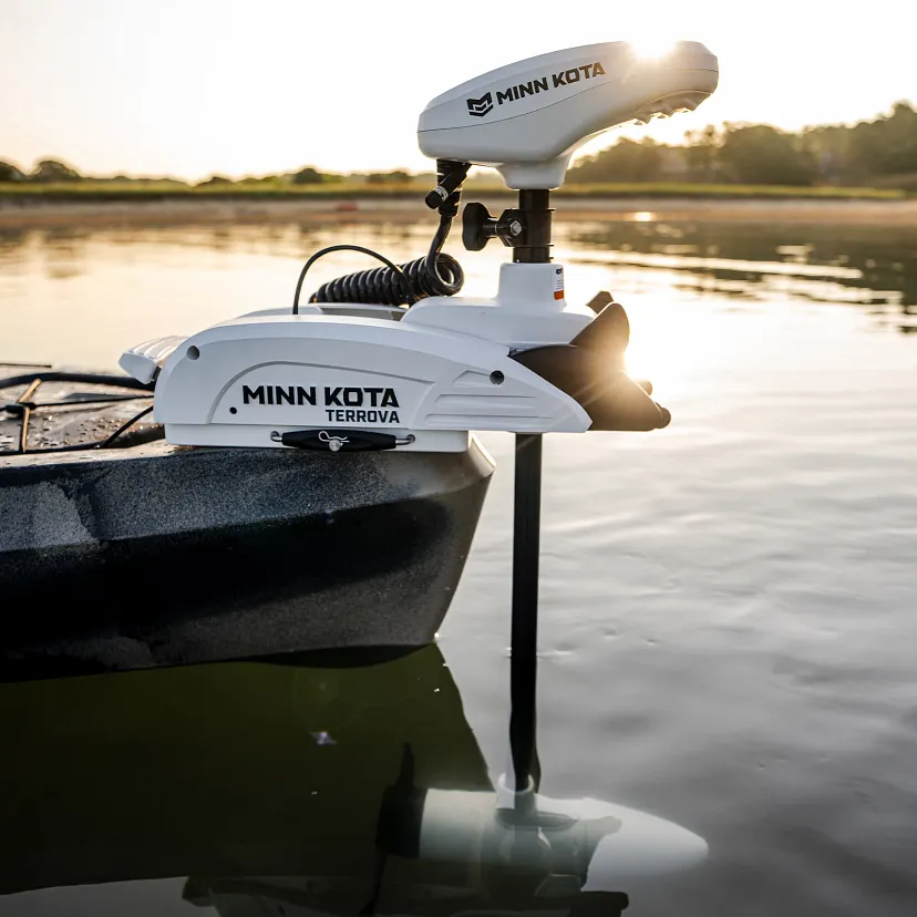 Kajaku elektromotors sālsūdenim MINN KOTA KAYAK TERROVA Saltwater 55lbs 36"/92cm White #1358339
