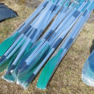 Alumīnija airi ar plastmasas lāpstiņu Standard 2 gab. 195 cm