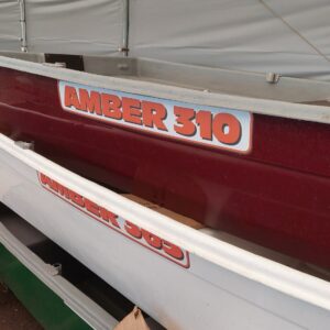 Airu laiva AMBER 310 ķiršu sarkana ar kasti